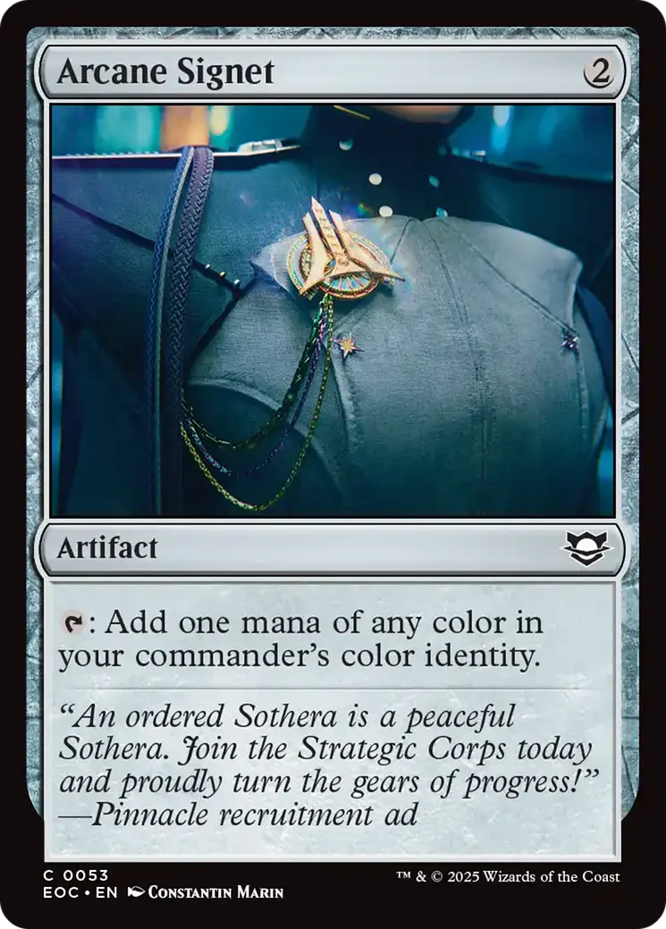 Arcane Signet [Edge Of Eternities Commander] 1