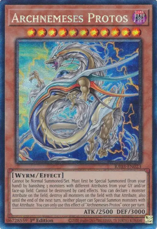 Archnemeses Protos (Cr) [Ra03-En023] Prismatic Collector's Rare 1