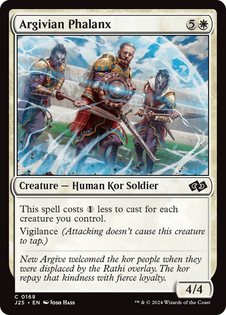 Argivian Phalanx [Foundations Jumpstart] 1