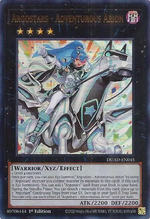 Argostars - Adventurous Arion [Duad-En045] Ultra Rare 1