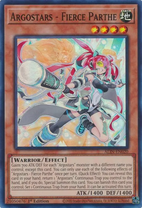 Argostars - Fierce Parthe [Alin-En020] Super Rare 1
