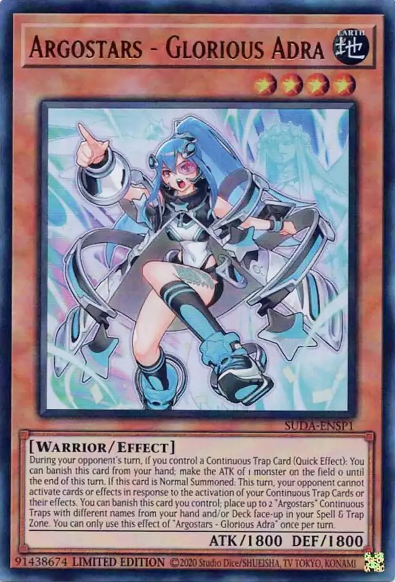 Argostars - Glorious Adra [Suda-Ensp1] Ultra Rare 1