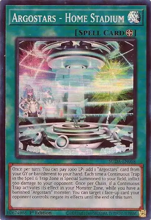 Argostars - Home Stadium [Suda-En058] Super Rare 1