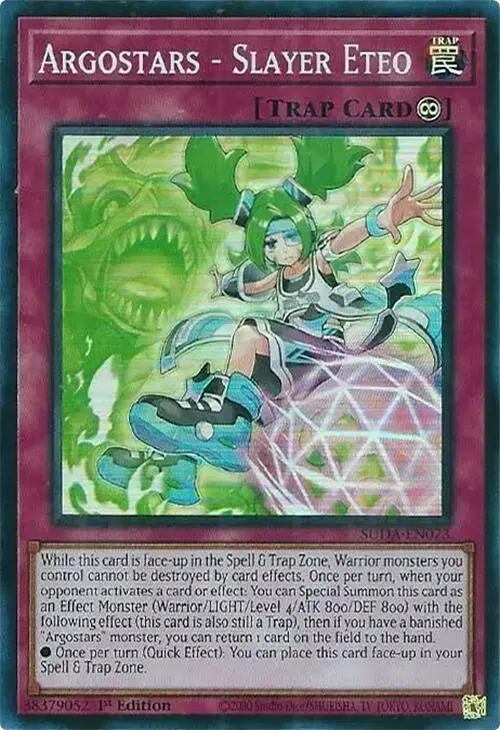 Argostars - Slayer Eteo [Suda-En073] Super Rare 1