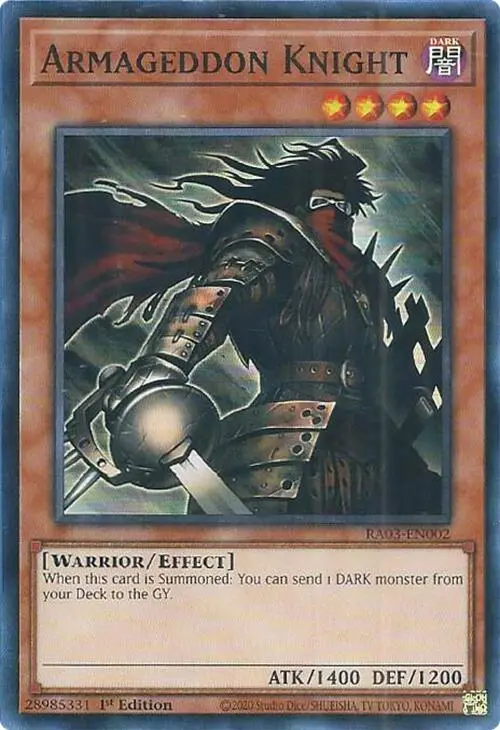 Armageddon Knight [Ra03-En002] Super Rare 1