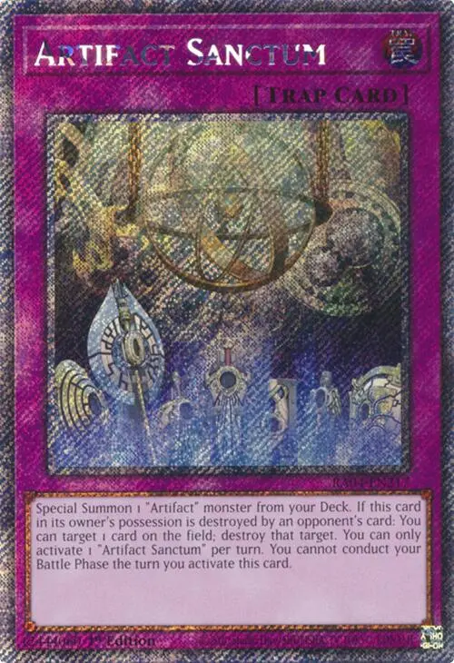 Artifact Sanctum [Ra04-En217] Platinum Secret Rare 1