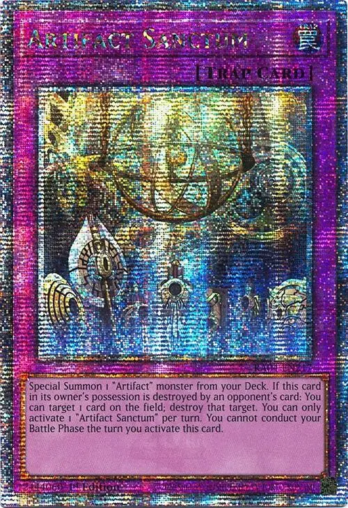 Artifact Sanctum [Ra04-En217] Quarter Century Secret Rare 1