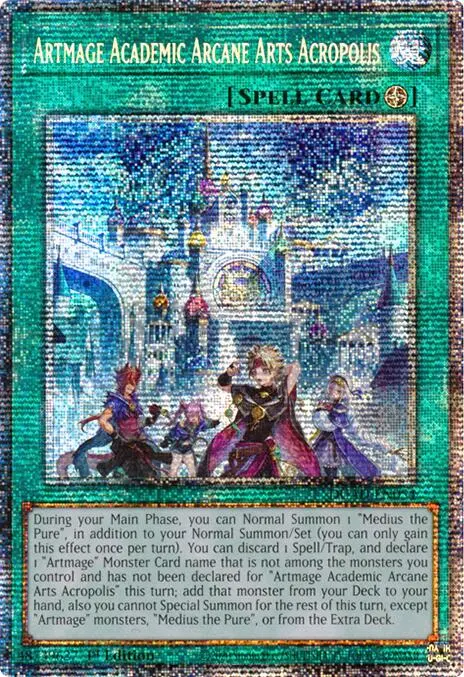 Artmage Academic Arcane Arts Acropolis (Starlight Rare) [Duad-En054] Starlight Rare 1