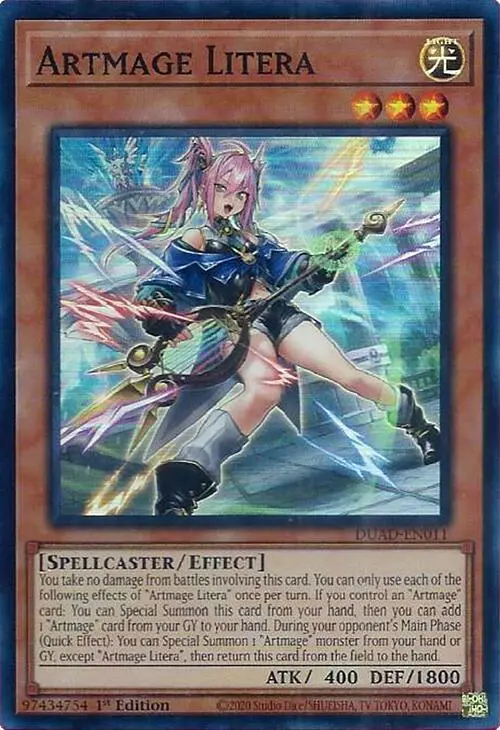 Artmage Litera [Duad-En011] Super Rare 1