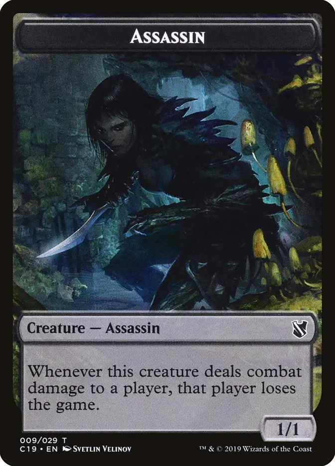 Assassin Token [Commander 2019 Tokens] 1