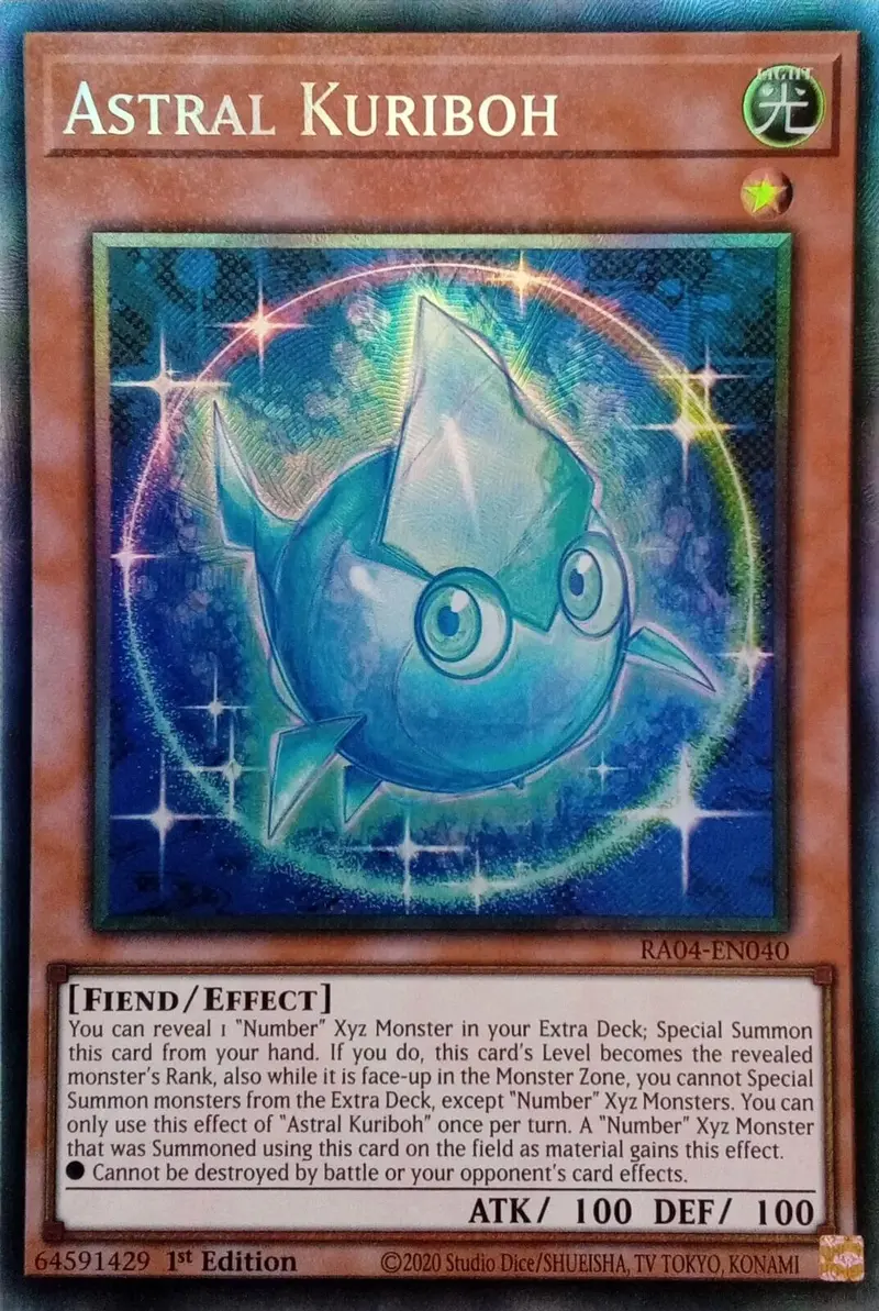 Astral Kuriboh [Ra04-En040] Prismatic Collector's Rare 1