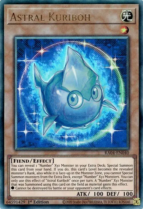 Astral Kuriboh [Ra04-En040] Prismatic Ultimate Rare 1