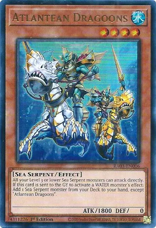 Atlantean Dragoons (Ur) [Ra03-En006] Ultra Rare 1