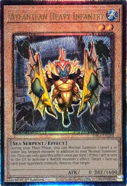 Atlantean Heavy Infantry [Ra04-En010] Prismatic Ultimate Rare 1