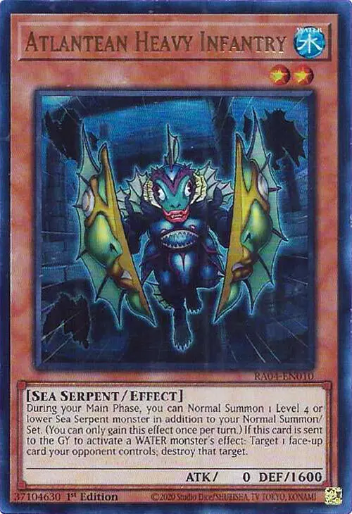 Atlantean Heavy Infantry [Ra04-En010] Ultra Rare 1