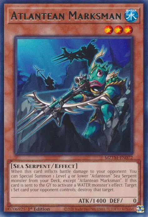 Atlantean Marksman [Mztm-En072] Rare 1