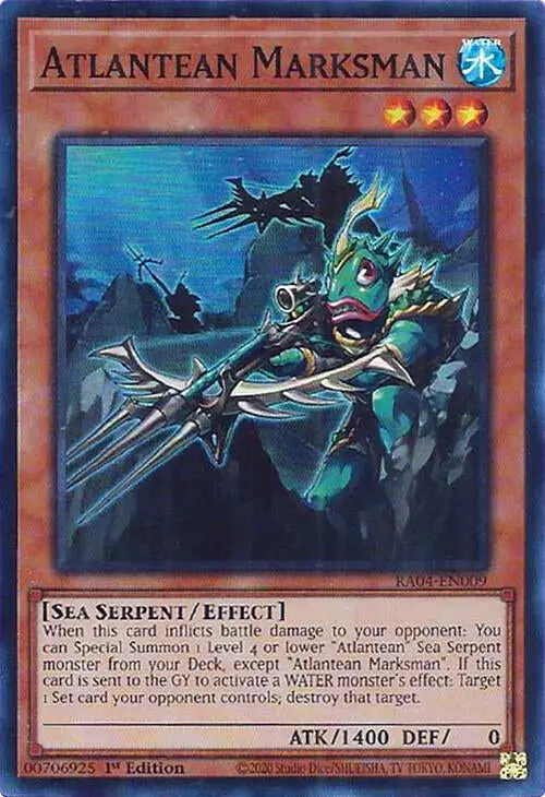 Atlantean Marksman [Ra04-En009] Super Rare 1