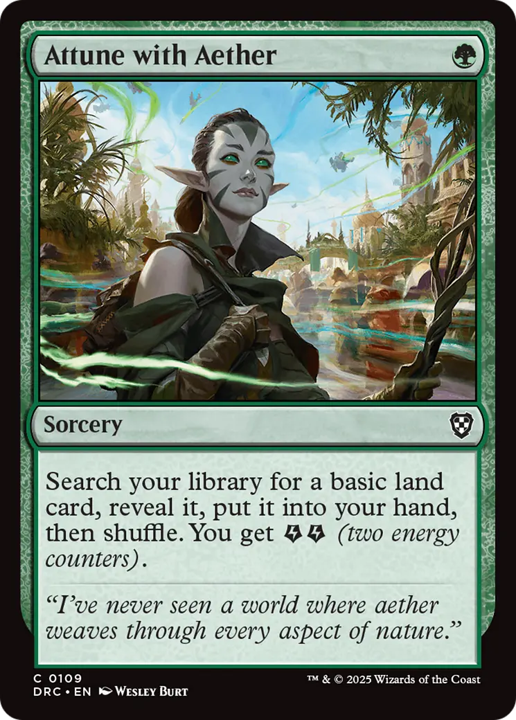 Attune With Aether [Aetherdrift Commander] 1