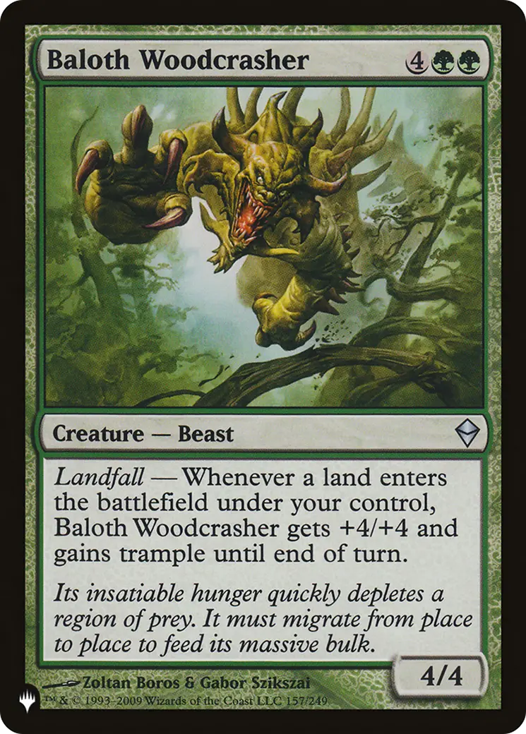 Baloth Woodcrasher [The List] 1