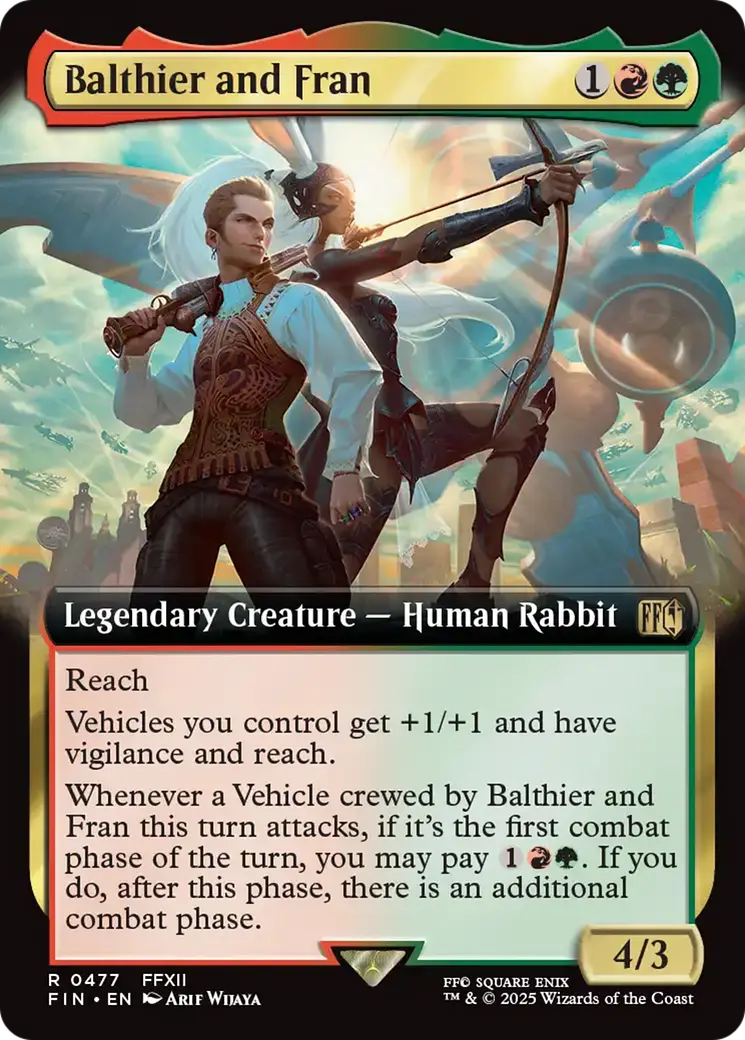 Balthier And Fran (Extended Art) [Final Fantasy] 1