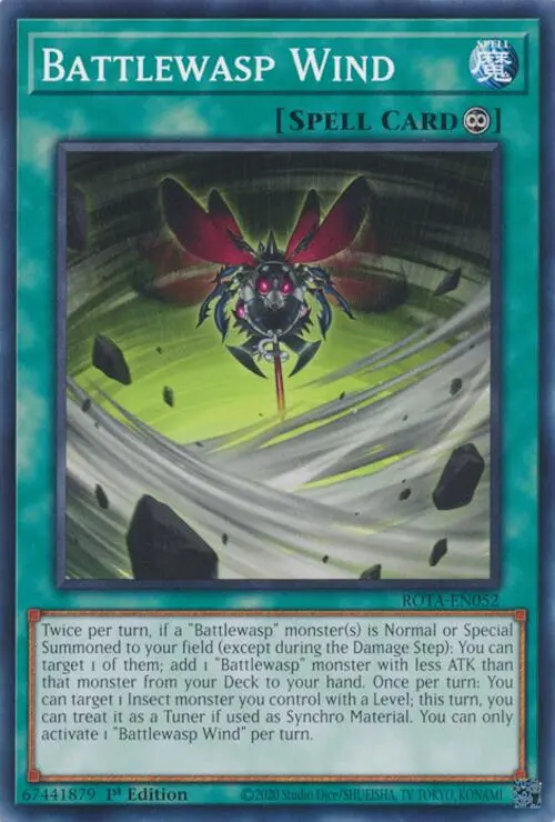Battlewasp Wind [Rota-En052] Common 1