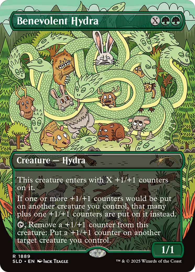 Benevolent Hydra (Rainbow Foil) [Secret Lair Drop Series] 1