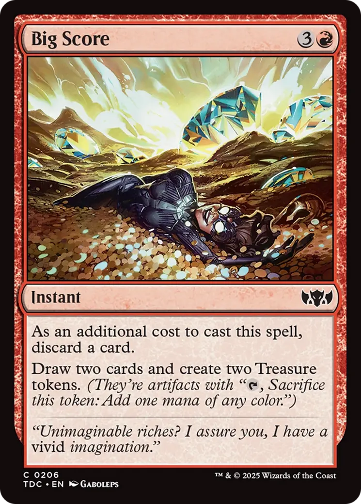 Big Score [Tarkir: Dragonstorm Commander] 1