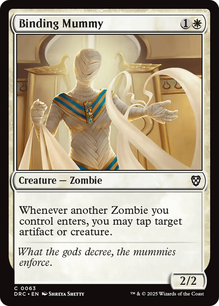 Binding Mummy [Aetherdrift Commander] 1