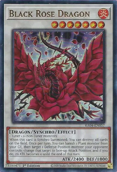 Black Rose Dragon [Ra04-En057] Ultra Rare 1