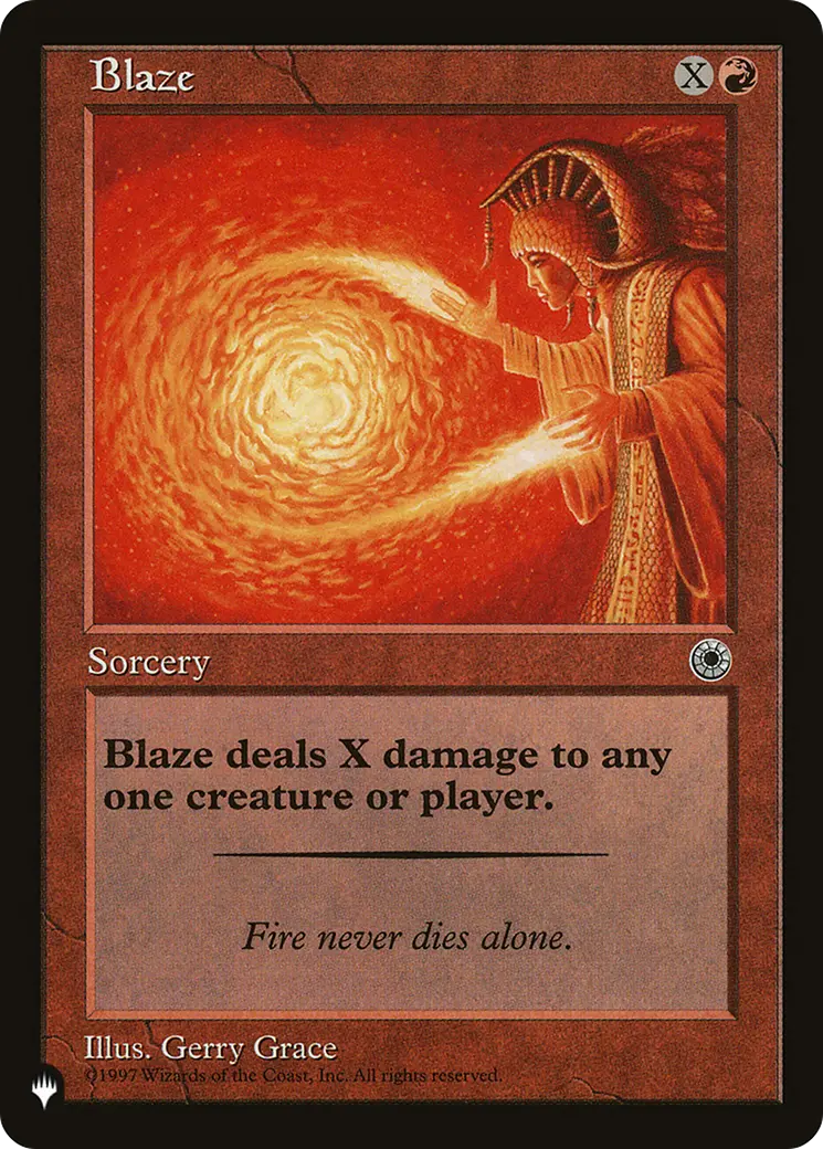 Blaze [The List] 1