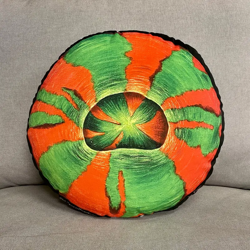 Bleeding Apple Scoly Pillow 1