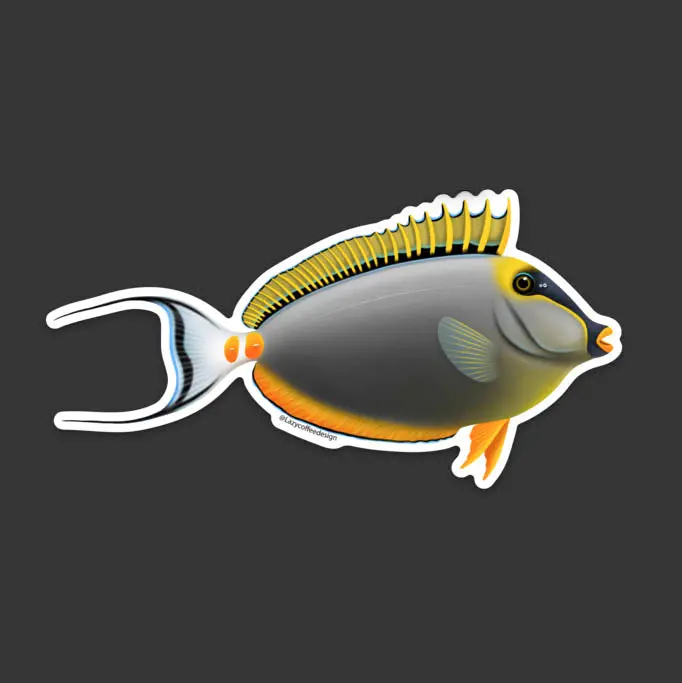 Blonde Naso Tang Sticker 1