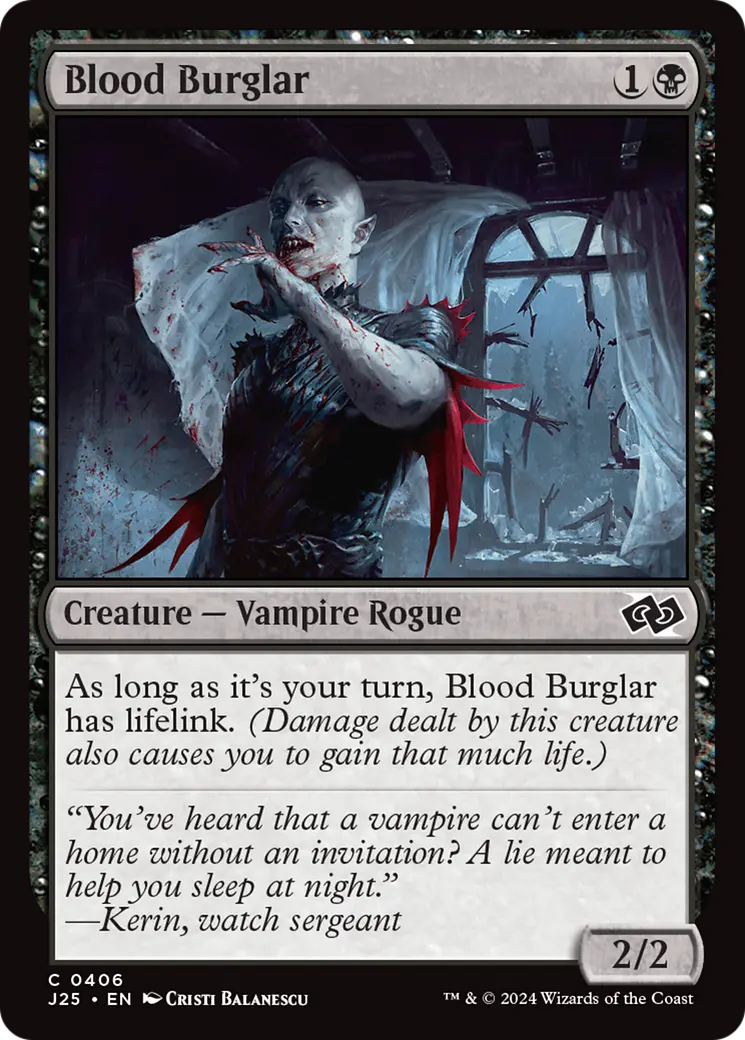 Blood Burglar [Foundations Jumpstart] 1