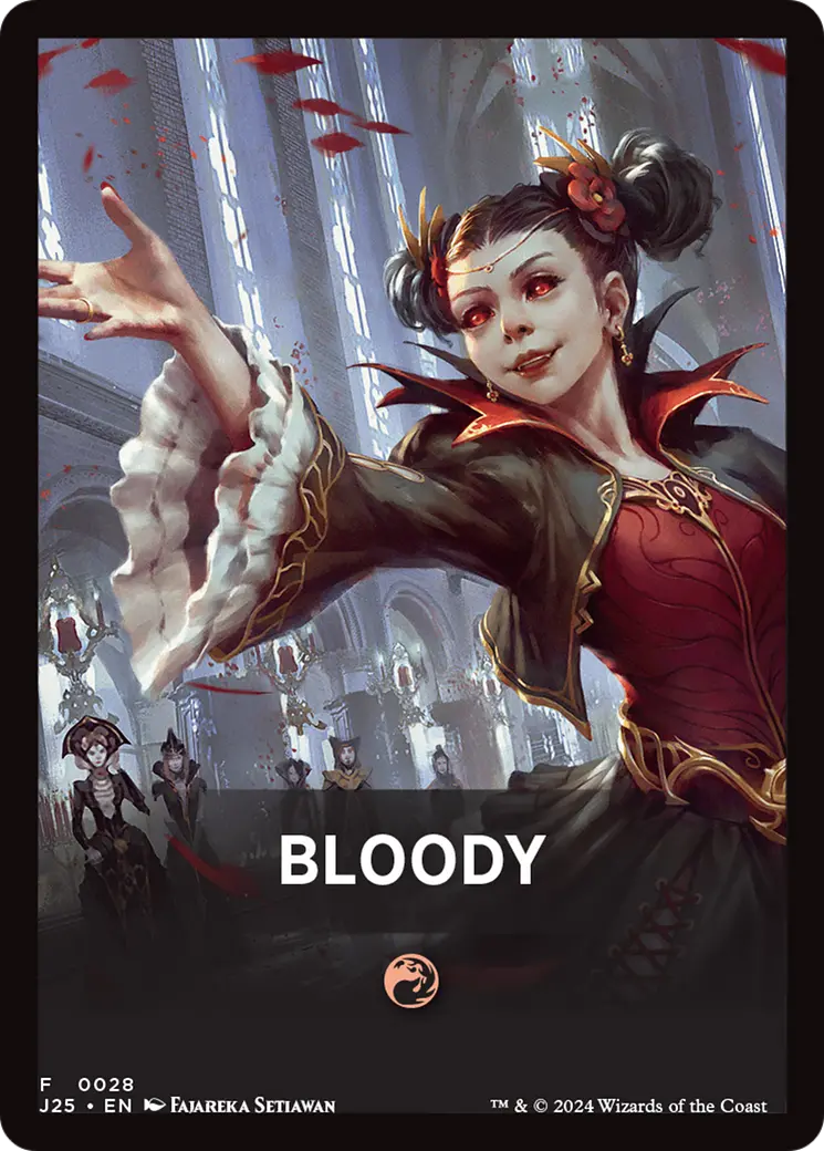 Bloody Theme Card [Foundations Jumpstart Front Cards] 1