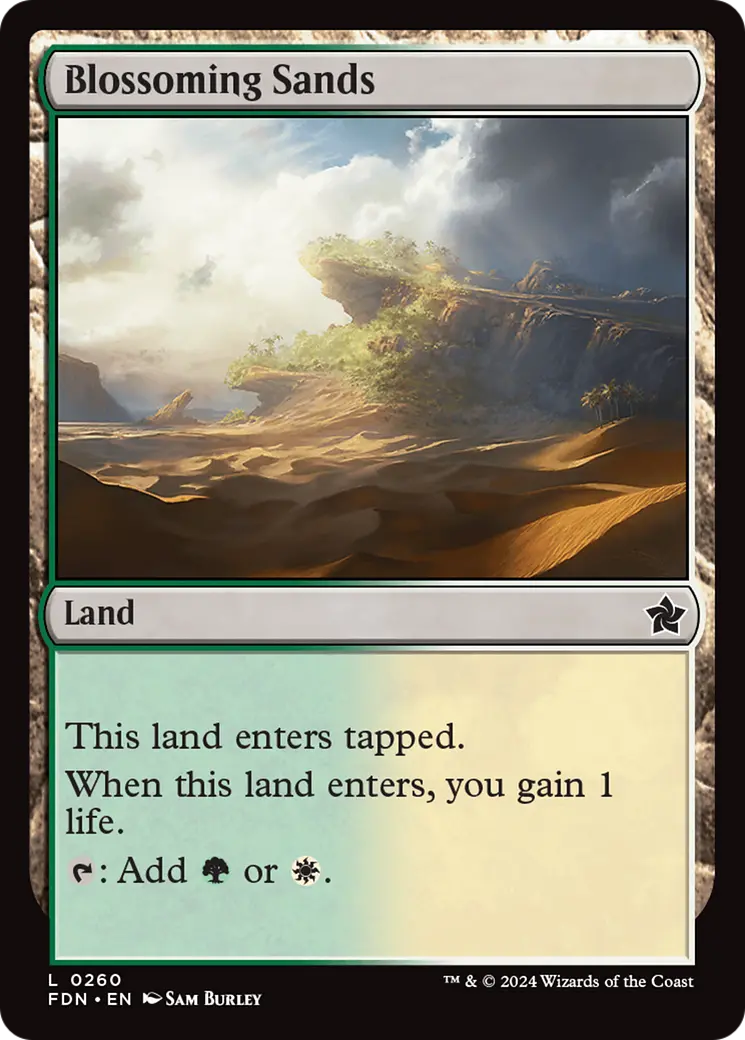 Blossoming Sands [Foundations] 1