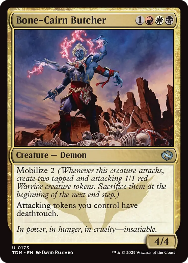 Bone-Cairn Butcher [Tarkir: Dragonstorm] 1