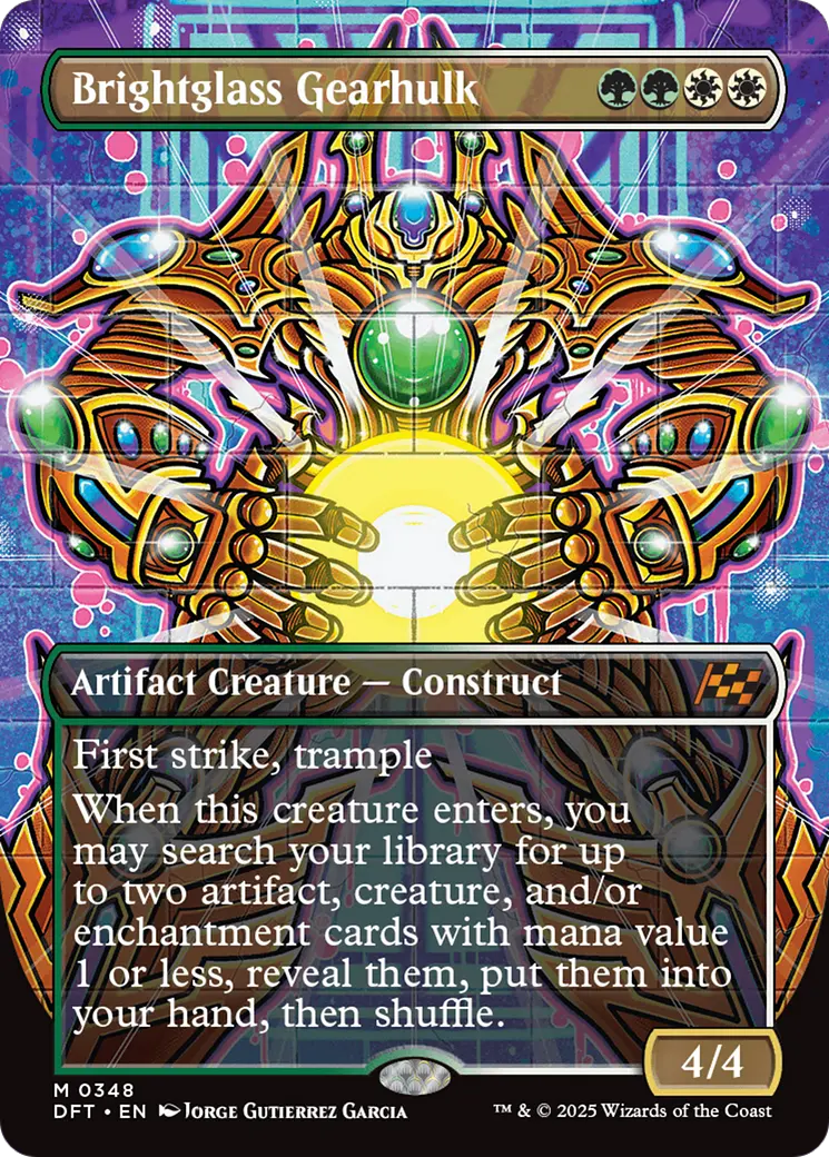 Brightglass Gearhulk (Borderless) [Aetherdrift] 1