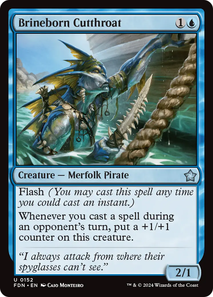 Brineborn Cutthroat [Foundations] 1