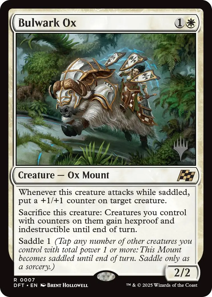 Bulwark Ox (Promo Pack) [Aetherdrift Promos] 1