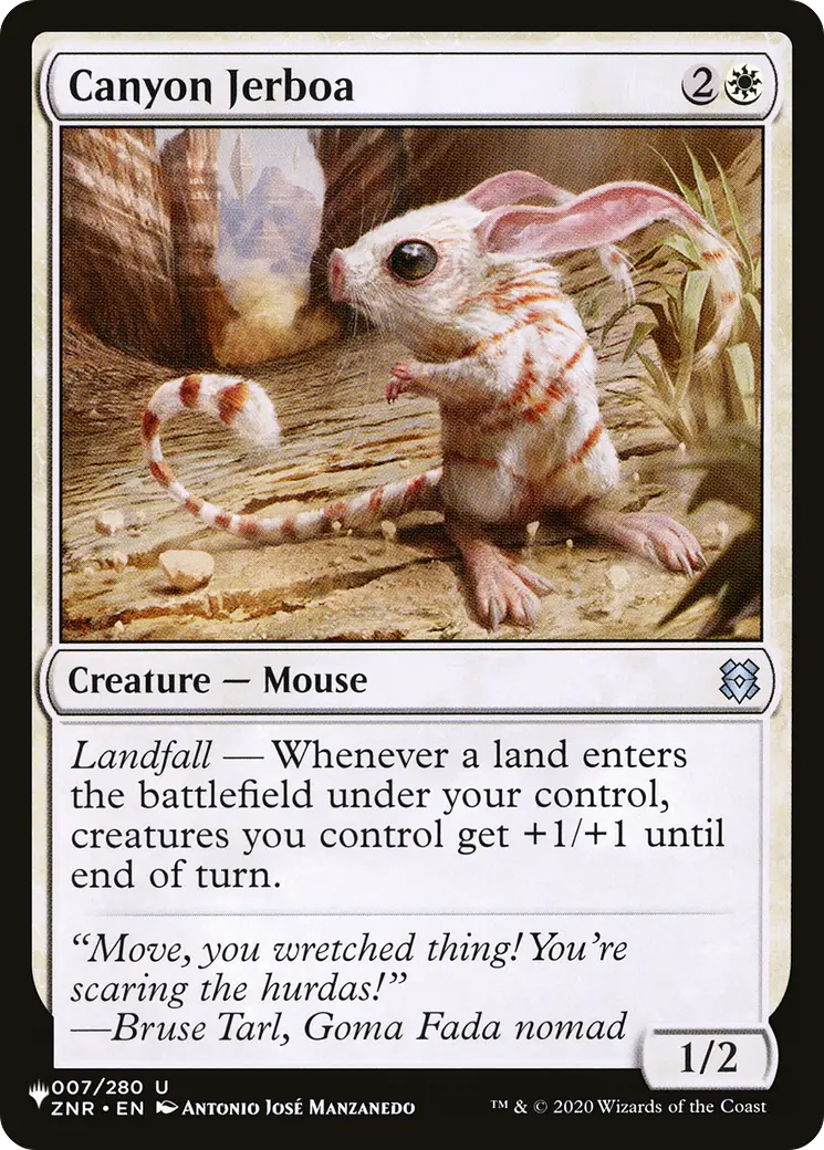 Canyon Jerboa [The List] 1