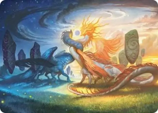 Celestial Reunion Art Card (19/54) [Lorwyn Eclipsed Art Series] 1