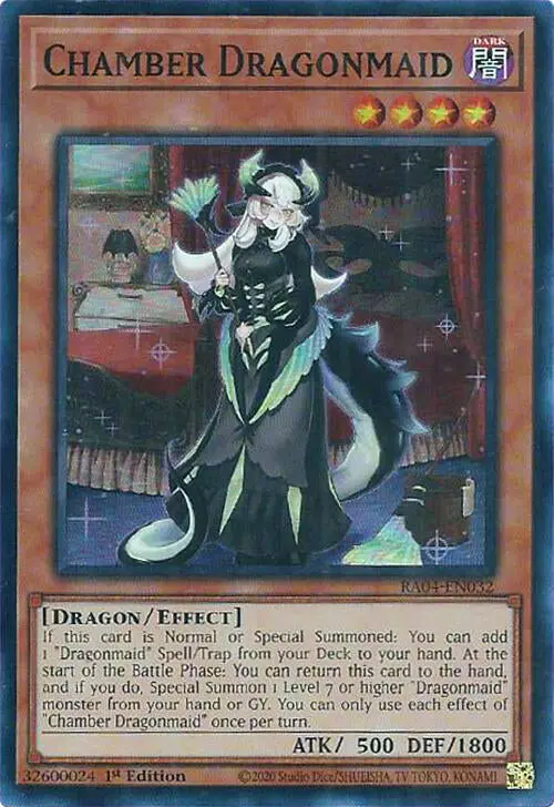 Chamber Dragonmaid [Ra04-En032] Super Rare 1