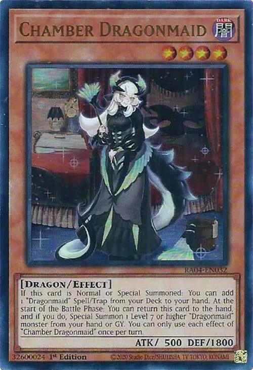 Chamber Dragonmaid [Ra04-En032] Ultra Rare 1
