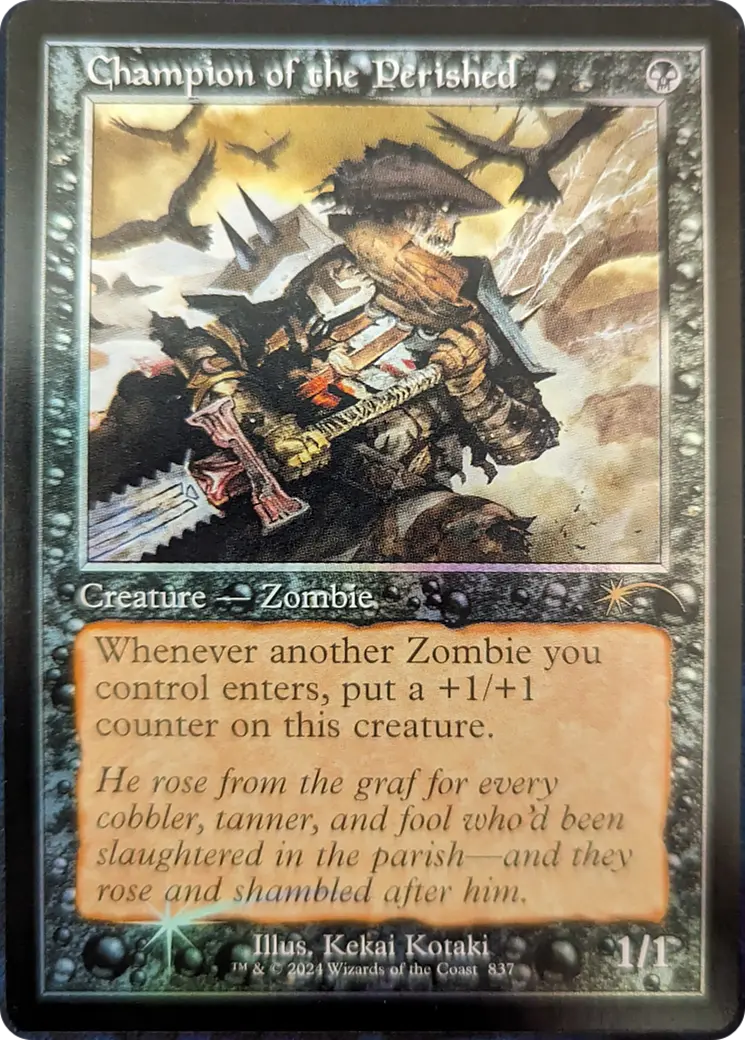 Champion Of The Perished (Retro Frame) [Secret Lair Drop Series] 1