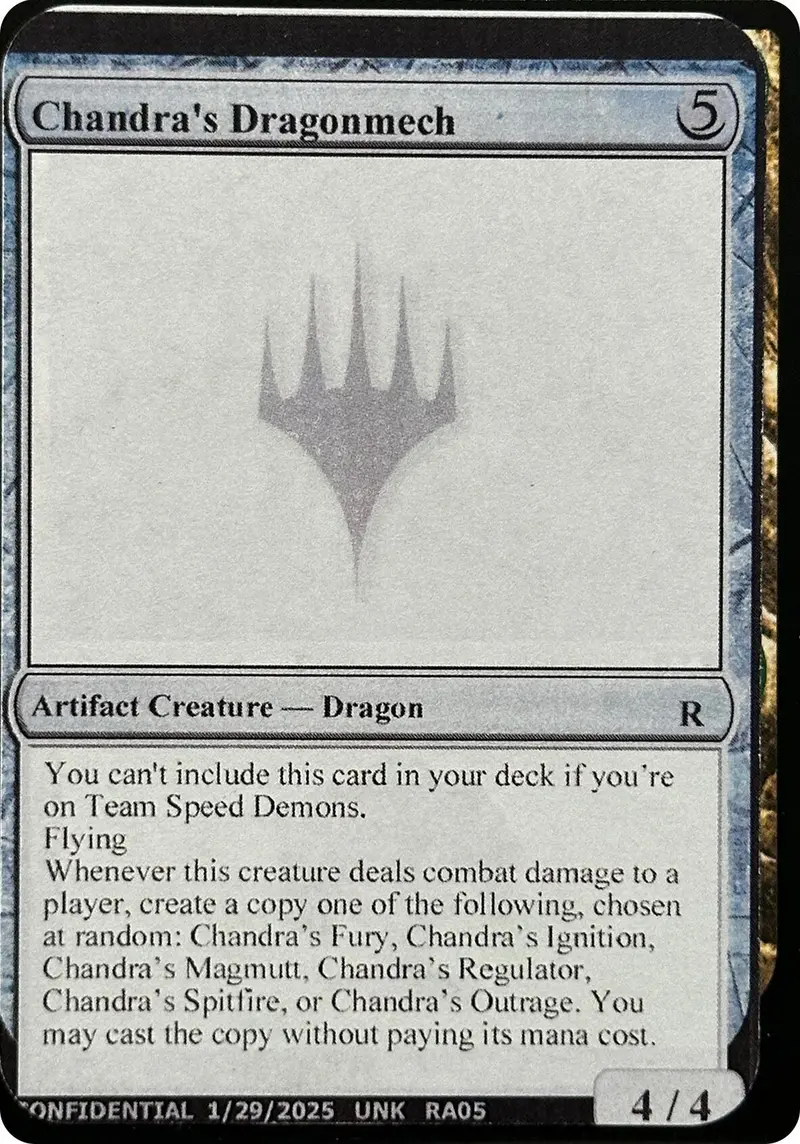Chandra's Dragonmech [Unknown Event] 1
