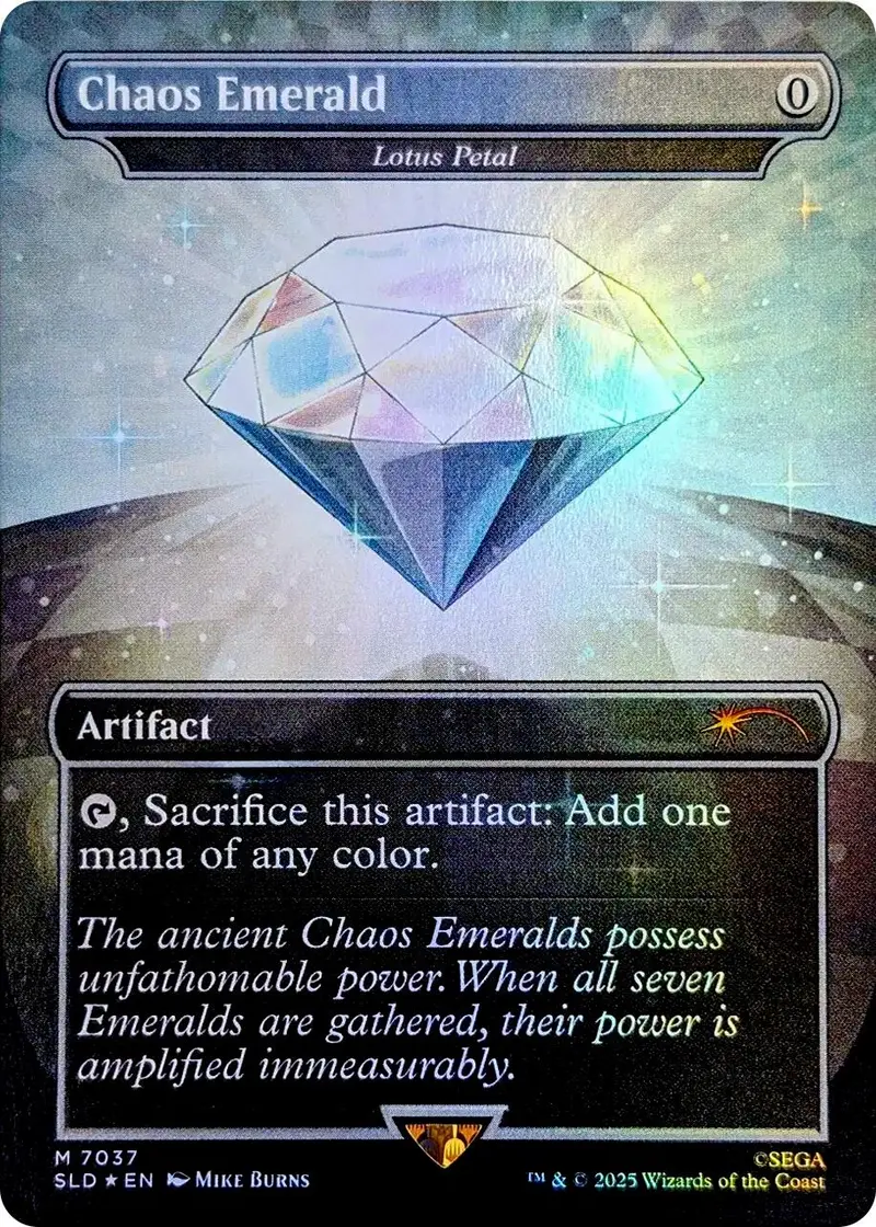 Chaos Emerald - Lotus Petal (7037) [Secret Lair Drop Series] 1