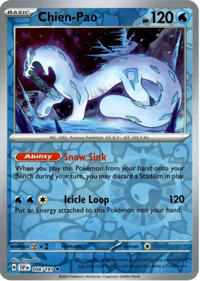 Chien-Pao (056/191) [Scarlet & Violet: Surging Sparks] 1