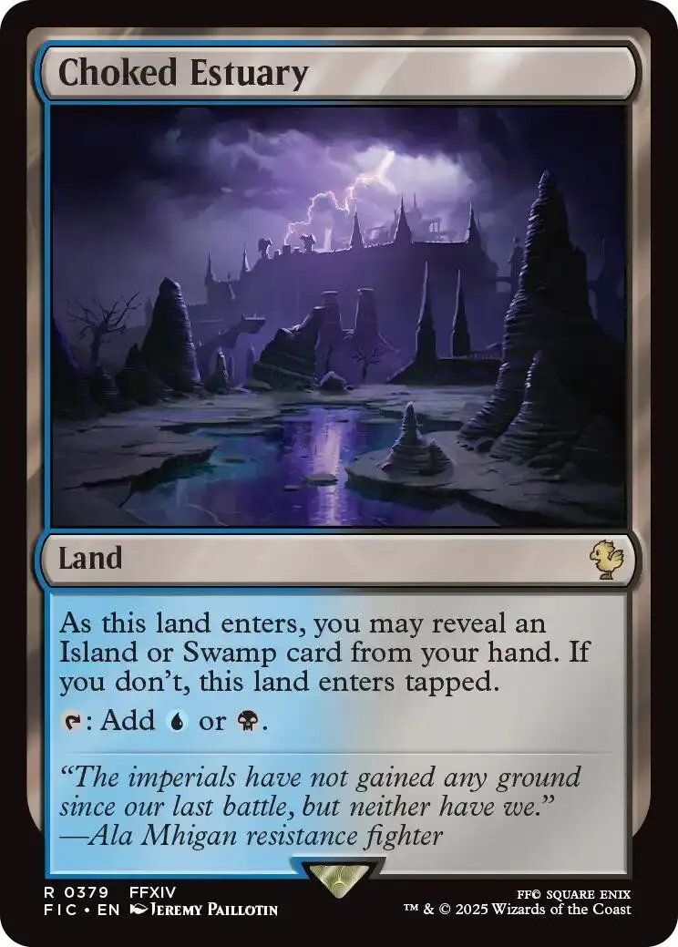 Choked Estuary (Surge Foil) [Final Fantasy Commander] 1