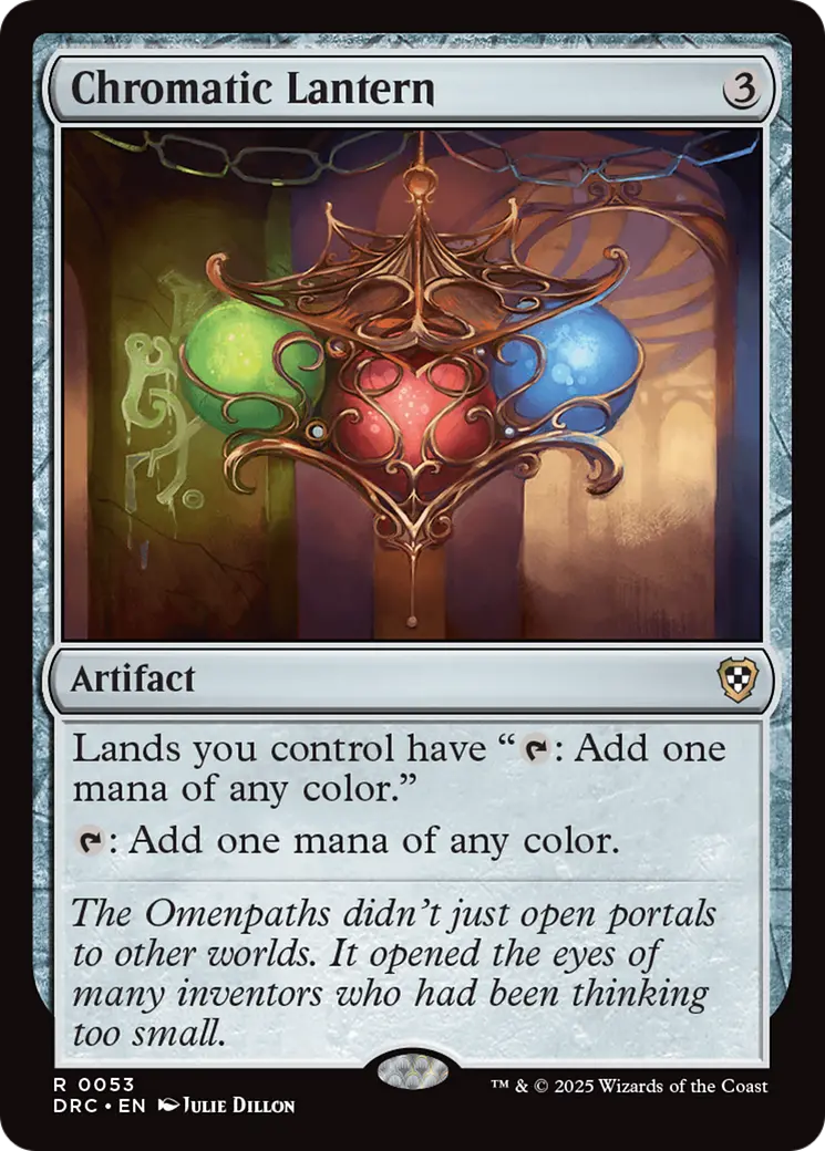 Chromatic Lantern [Aetherdrift Commander] 1