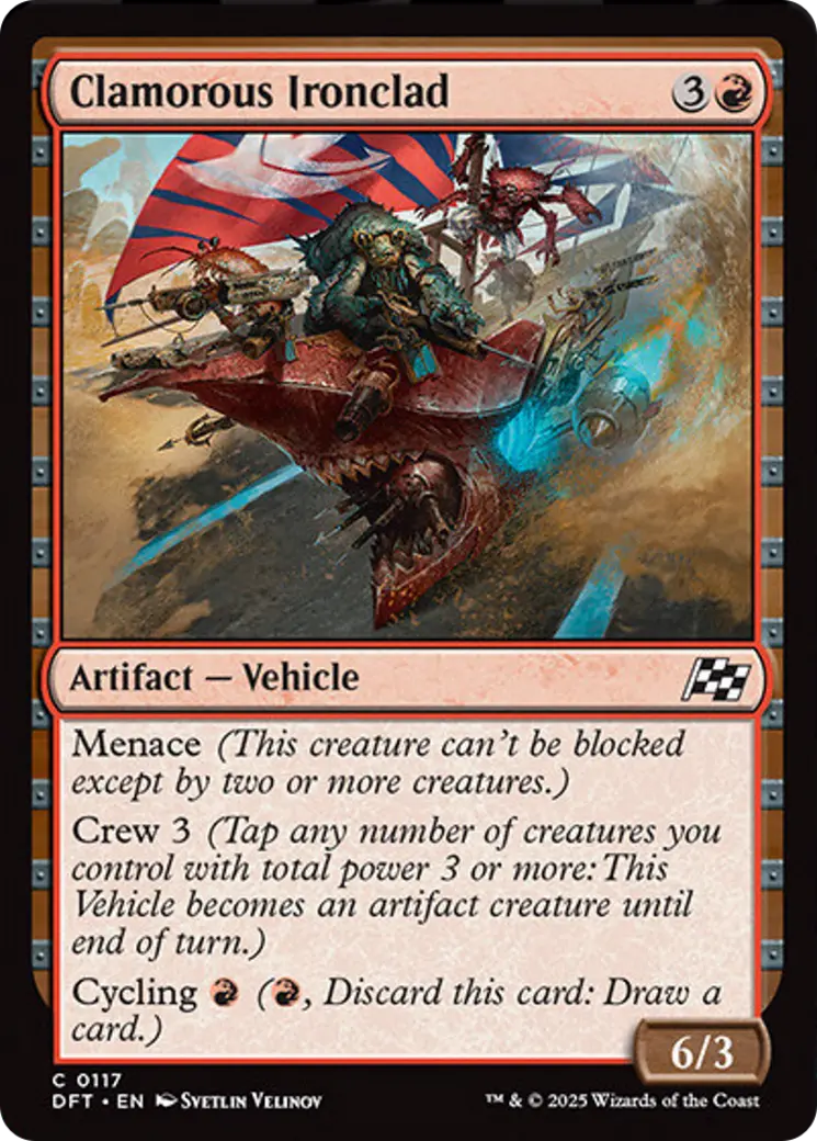 Clamorous Ironclad [Aetherdrift] 1